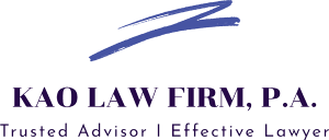 Estero Child Support Lawyer kao law logo 300x128